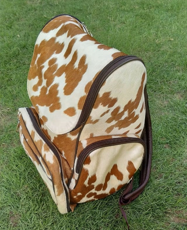 Cowhide Mom Bag Hockey Moms special