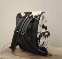 From cowhide flap bag to cowhide overnight bag, each is handcrafted using real hair on cow fur and premium leather, free shipping, perfect outdoor expeditions