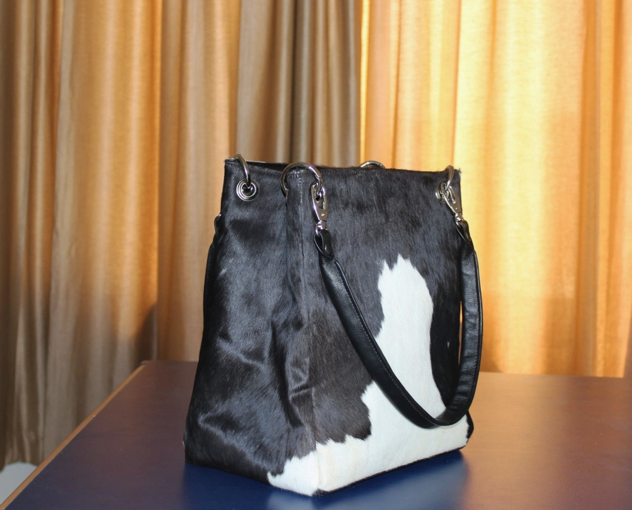 western cowhide purse