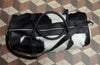 Pony Fur Duffel Bag Black White
