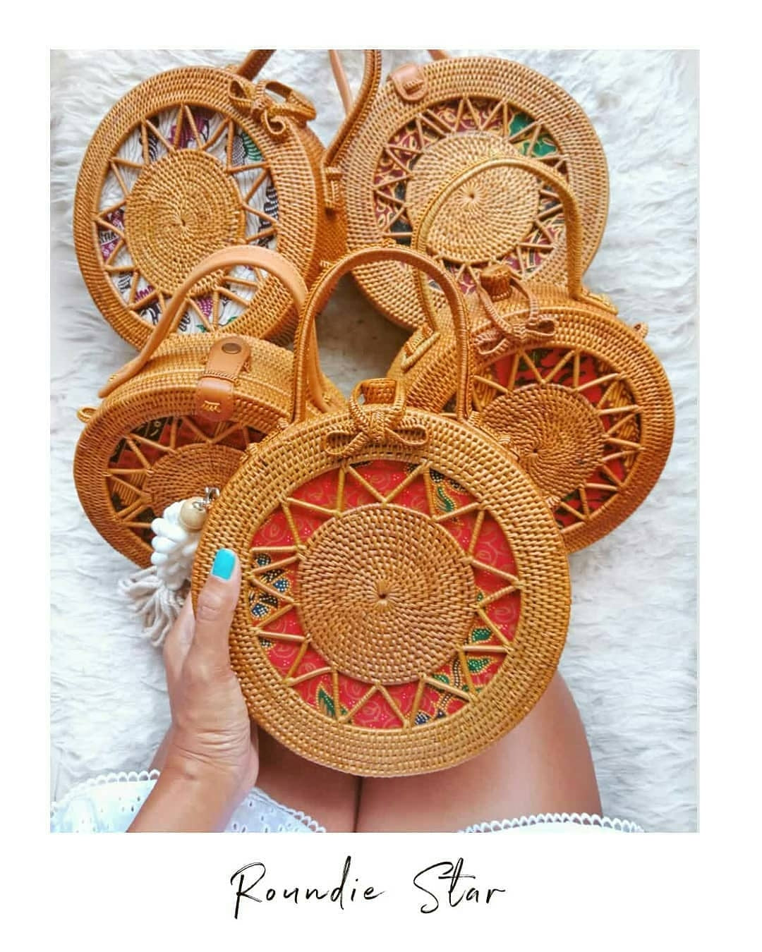 Bohemian Rattan Bag
