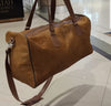 Brown Cow hair Luggage Bag