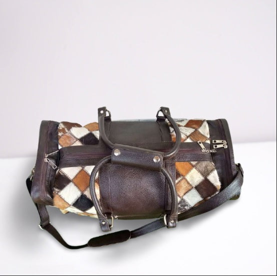 These cowhide bags are one of its kind, custom made to order, we will select a gorgeous cowhide rug and only premium leather will be used.