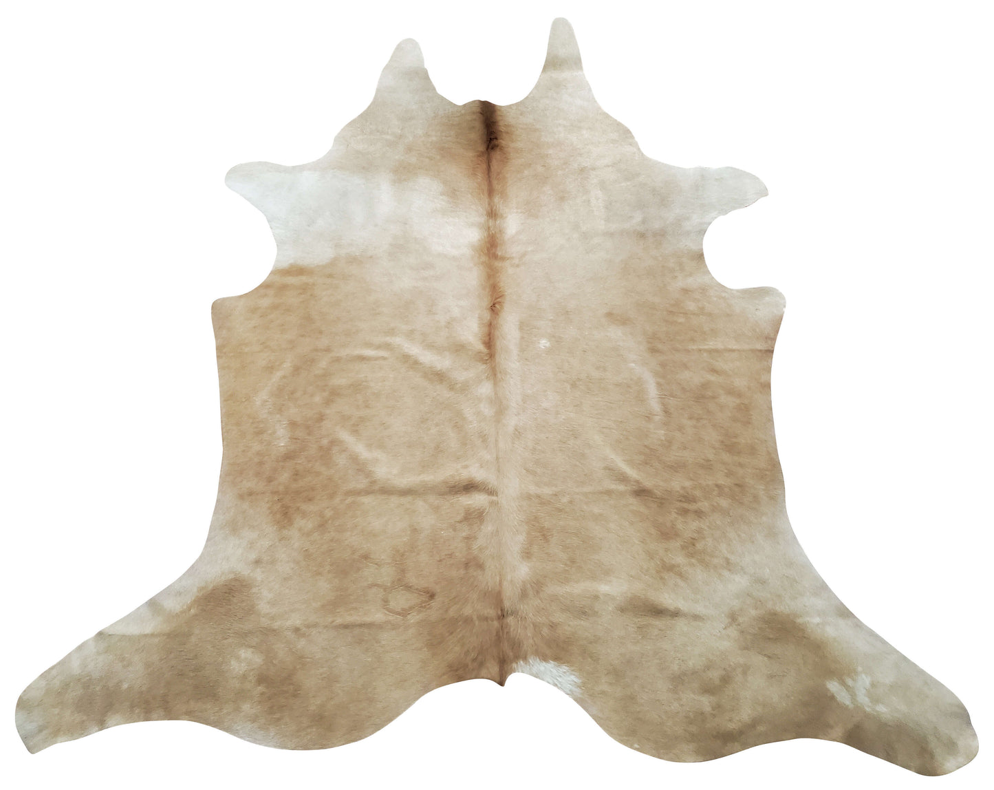 This cowhide rug is so beautiful, It’s so chic for a bedroom or a dining room under your daughter's highchair or living room dining table.