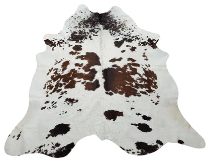 If you think you want one cowhide rug that’s the one to buy. I enjoy looking at it every time. It gives the room a especial speckled salt and pepper character