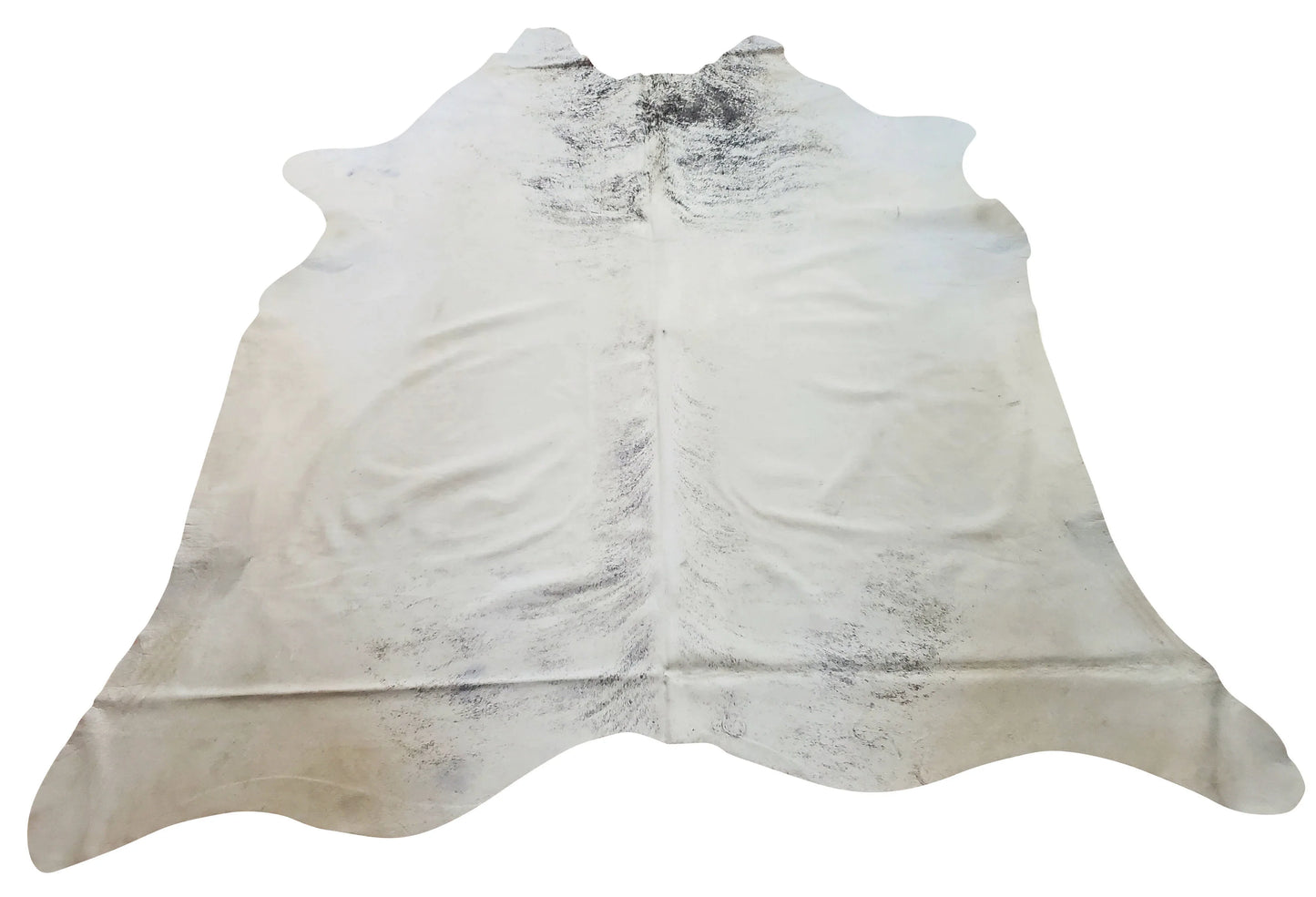 Cowhide Rug Light Grey Brindle 7ft x 6.8ft