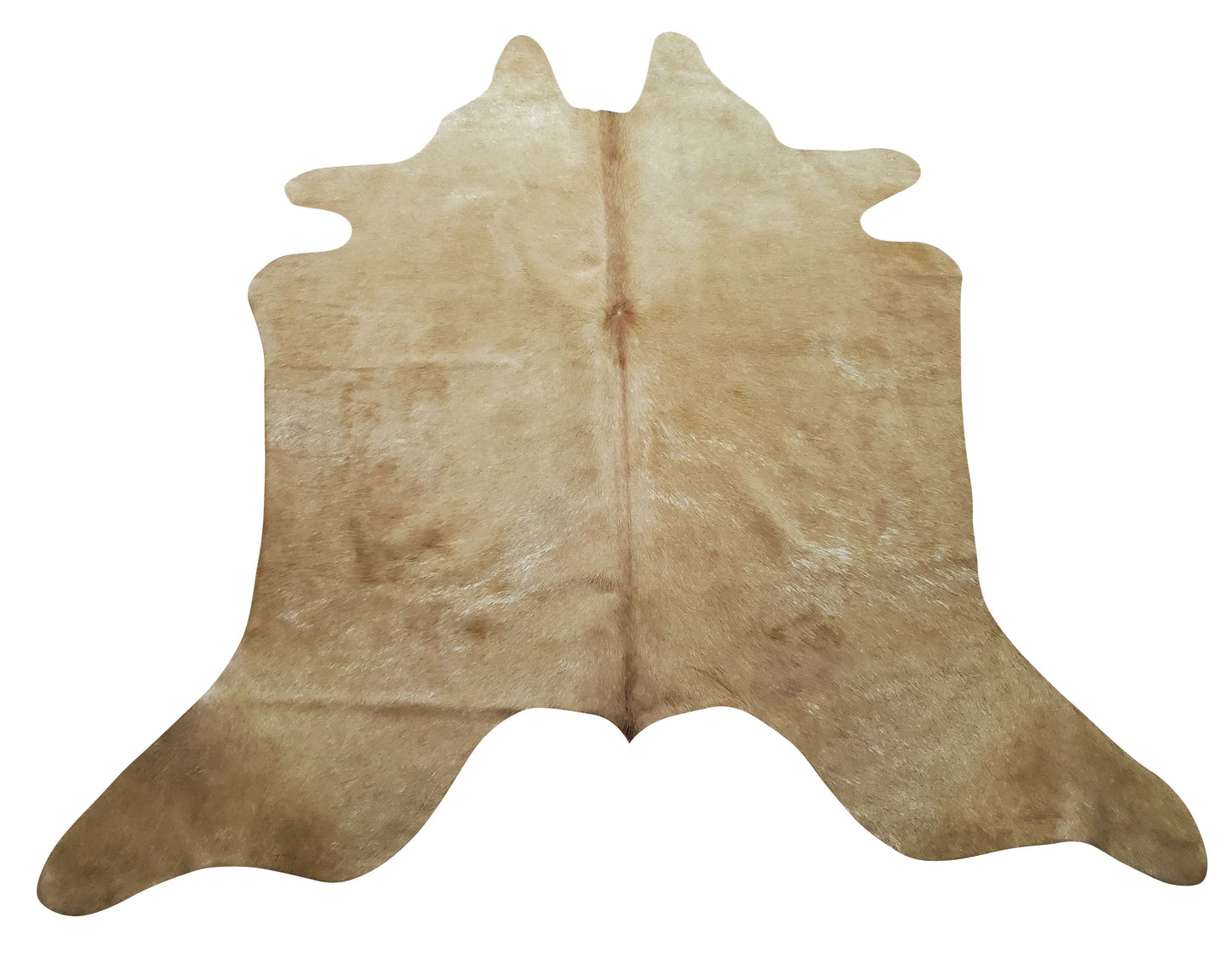Natural Mini Cowhide Rug 4.5ft x 4.5ft