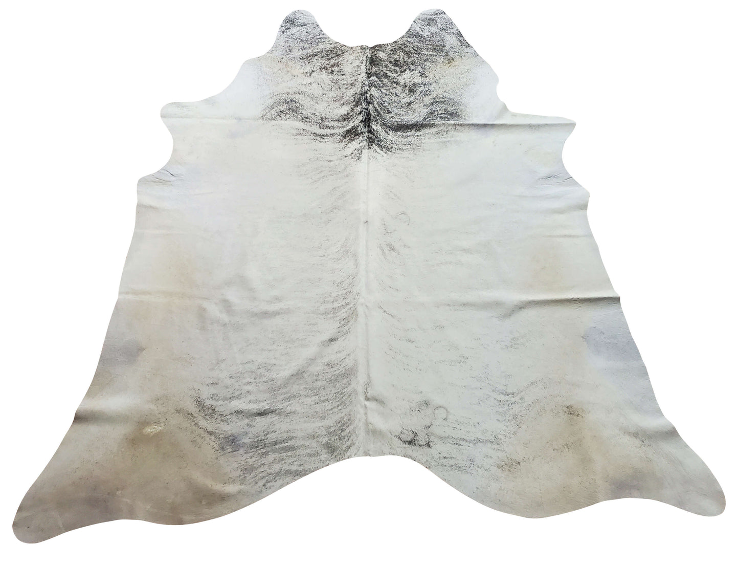 Large Cowhide Rug Grey Brindle