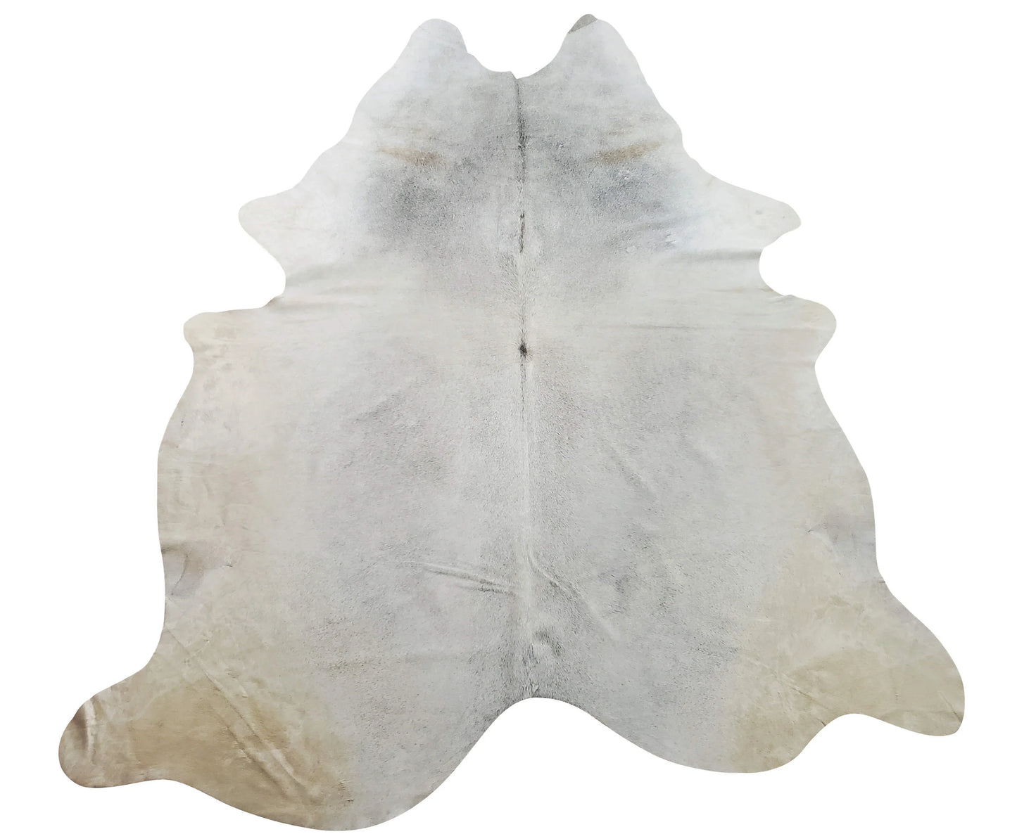 Genuine Cowhide Rug Light Grey 8.3ft x 6.3ft