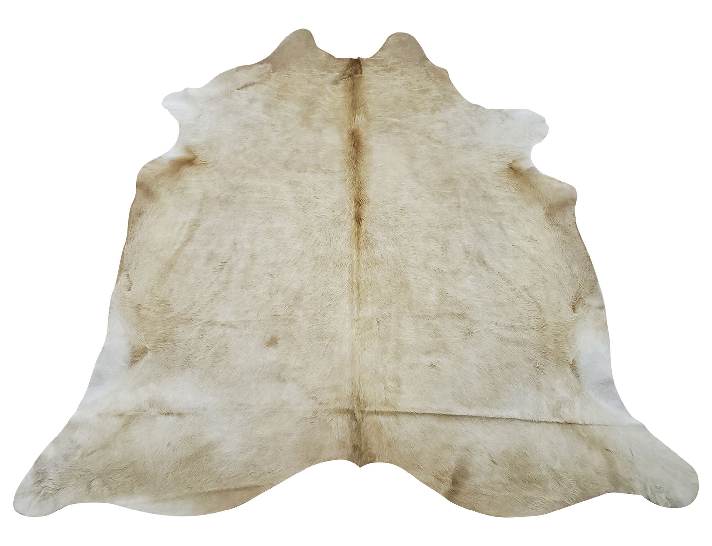 A light beige cowhide rug is great for hardwood floors and keeps the room warm and creates a cool cozy effortless vibe.