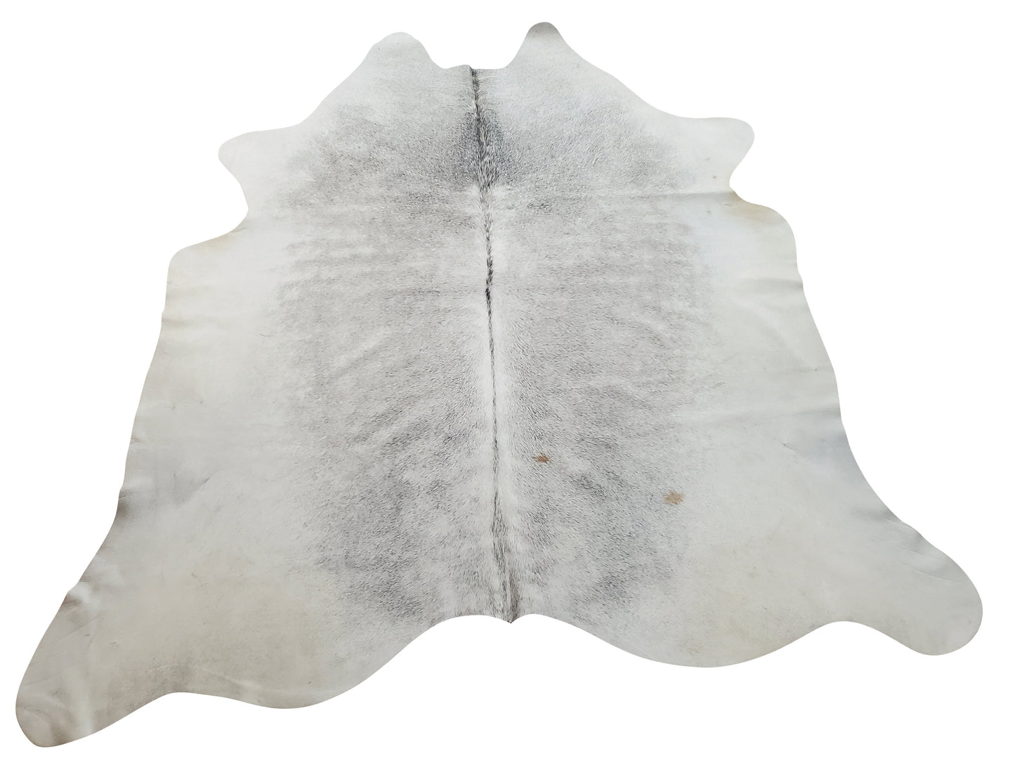 Light gray cowhide rug is versatile and easy to match with other décor, it is very soft and smooth to walk on and perfect for kids and pets.