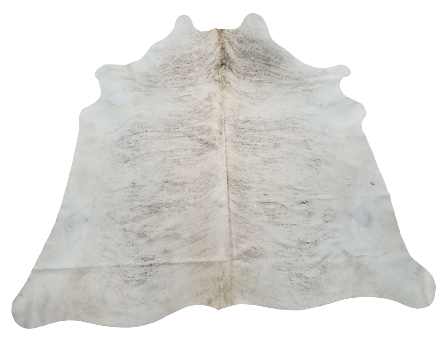 Brindle White Belly Cowhide Rug 6.6ft x 6.6ft