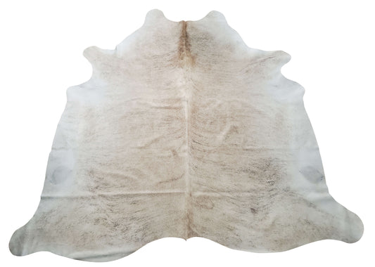 A new cowhide rug in XXL is loved by designers perfect to cover your living room or home office, a unique mix of brindle is versatile and free shipping the USA