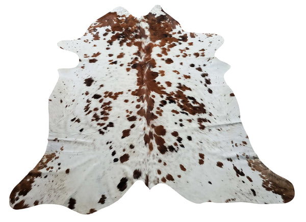 Our new cowhide rug offers your room endless home decor options., perfect xl rug in high-traffic places like living rooms and hallways.