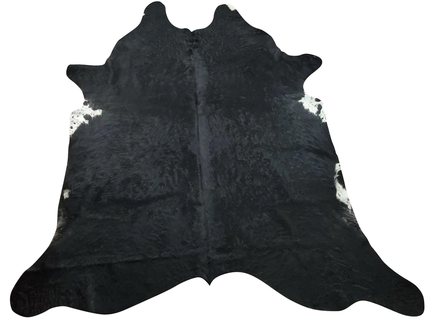 Brazilian Cowhide Rug Large Black 8.3ft x 6.8ft