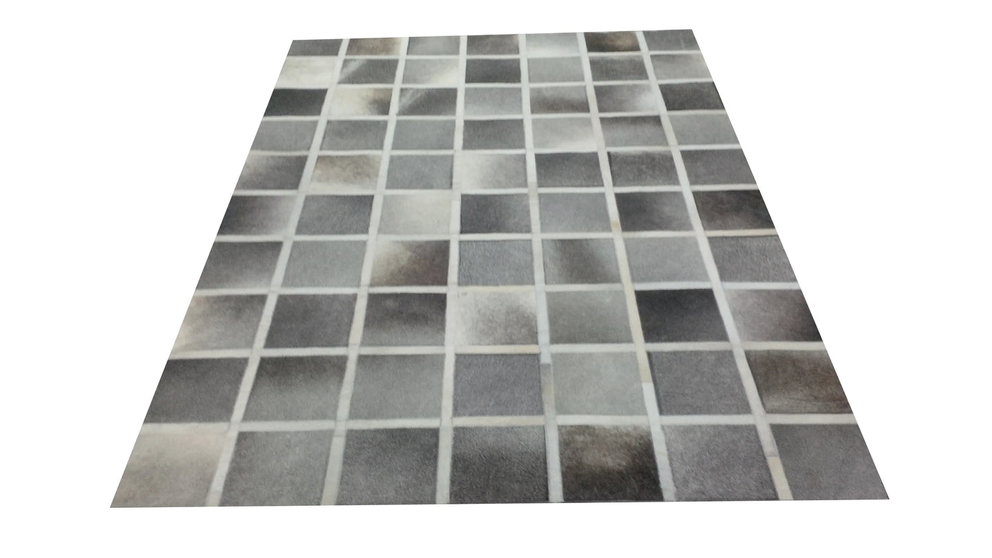 cowhide patchwork runner Picture 5