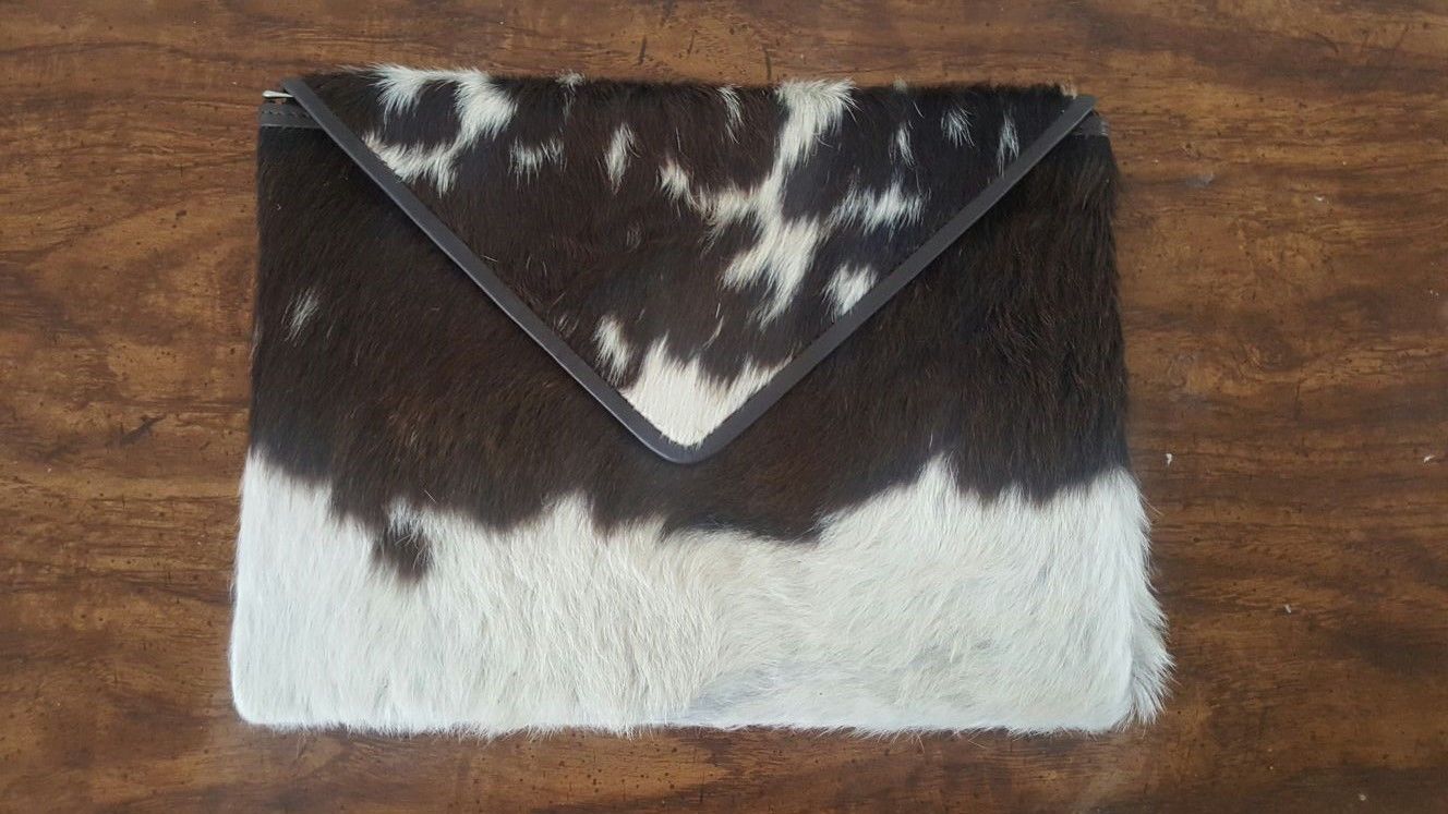 Cowhide Envelope Purse