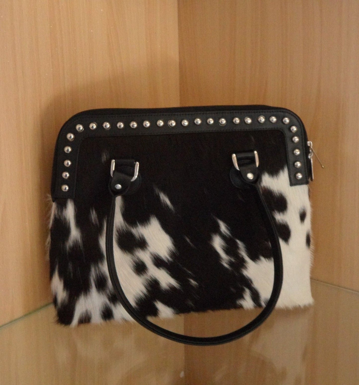 calf hair fringe crossbody bag