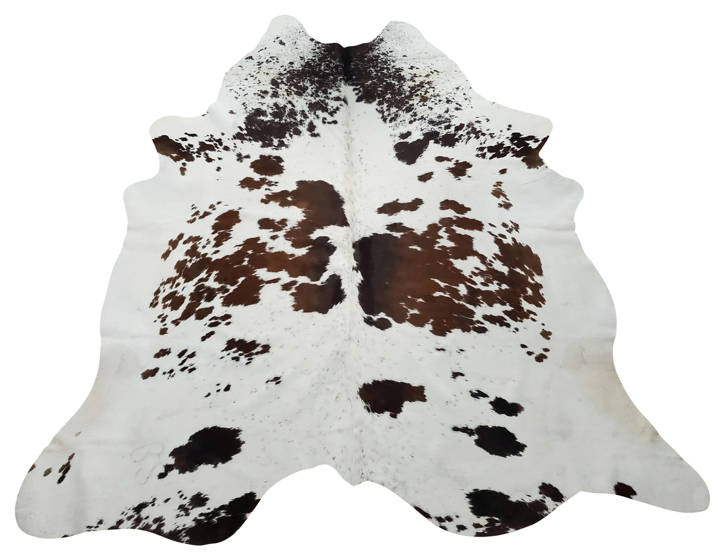 Speckled Brazilian Cowhide Rug 7.4ft x 6.8