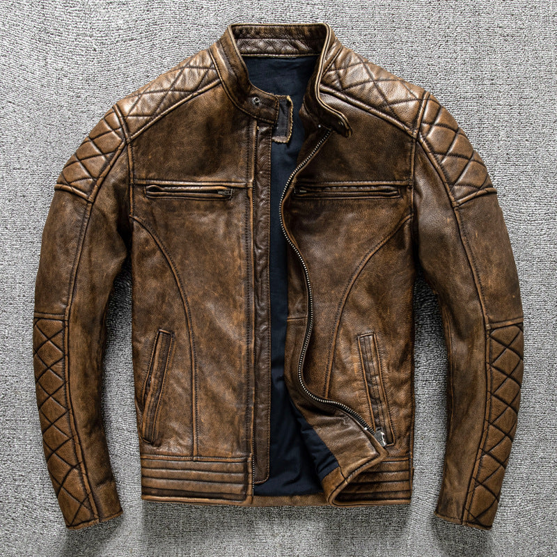 How to Wear a Men’s Leather Biker Jacket