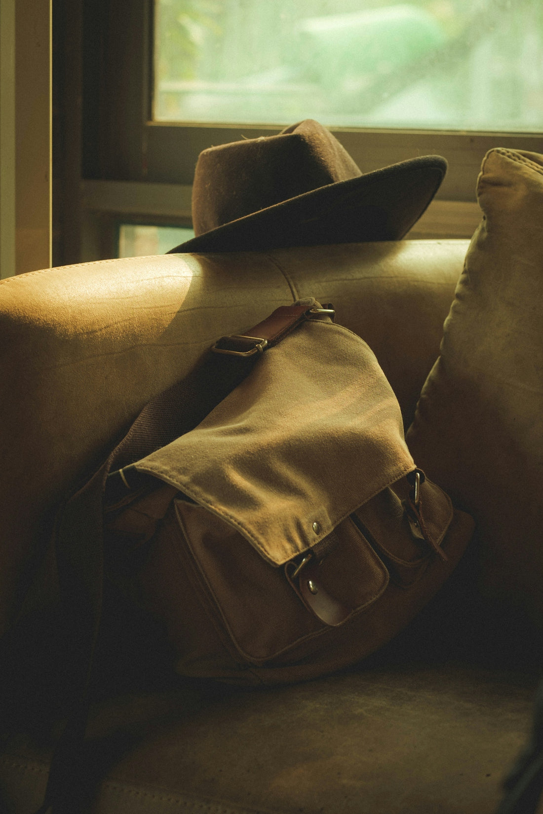 Travel in Style Explore the Versatility of the Dark Brown Cowhide Weekender Duffel Bag - Boho Living Room