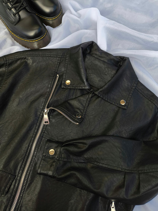 Unveiling the Craftsmanship Behind the Genuine Leather Handmade Slim Fit Biker Jacket - Boho Living Room