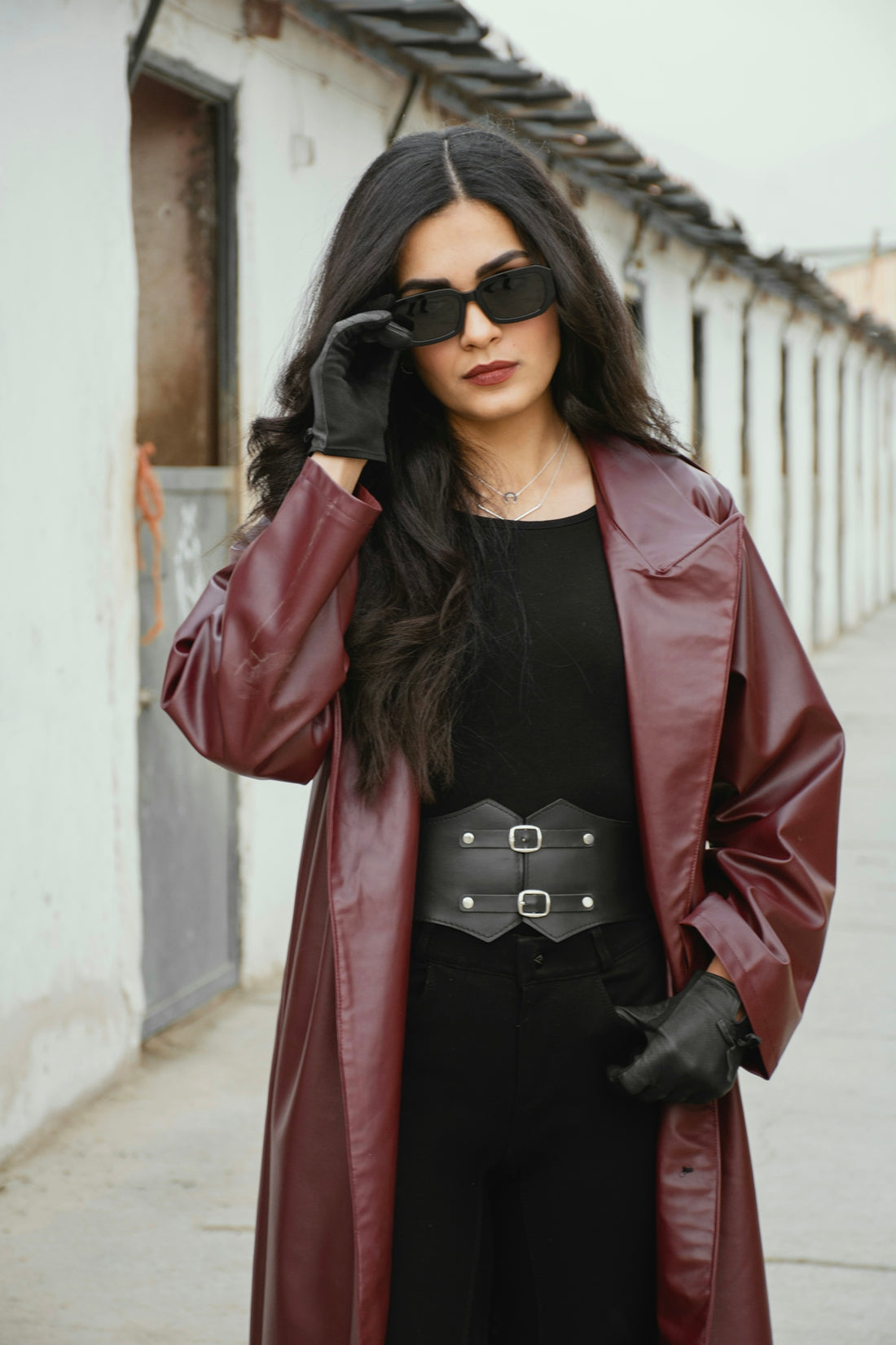 Embrace the Timeless Style of the Women Leather Varsity Jacket with Brown Black Sleeves - Boho Living Room