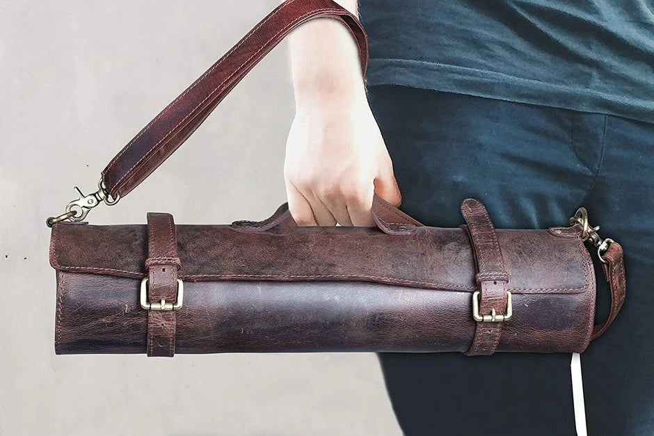 Leather Knife Rolls: Unleash Your Culinary Creativity with Style