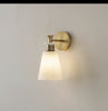 Modern Brass Cloud Stone Wall Lamp Spanish Marble Wall Light