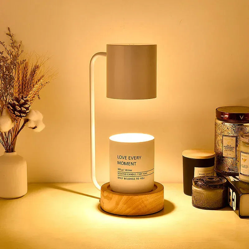 Simple dimmable candle warmer table lamp 2