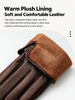 Men’s Sheepskin Leather Gloves for Warm Touchscreen Driving