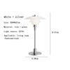 Mushroom Glass Bedside Light with Button Switch