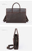 Genuine Leather Messenger Handbag