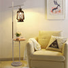 European vintage lantern floor lamp