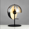 Nordic Postmodern Smoked Glass Table Lamp