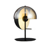 Nordic Postmodern Smoked Glass Table Lamp