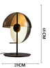 Nordic Postmodern Smoked Glass Table Lamp