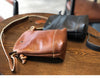 Women’s Small Crossbody Leather Purse with Adjustable Strap