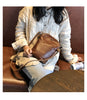 Women’s Small Crossbody Leather Purse with Adjustable Strap