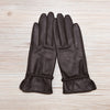 Women’s Leather Gloves in Lambskin with Fleece Lining and Touchscreen Use