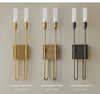 French Style Double Head Brass Wall Sconce Light