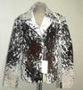 Hair On Cowhide Jacket Black Brown White