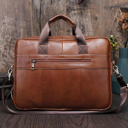Laptop Briefcase and Leather Business Bag for Work