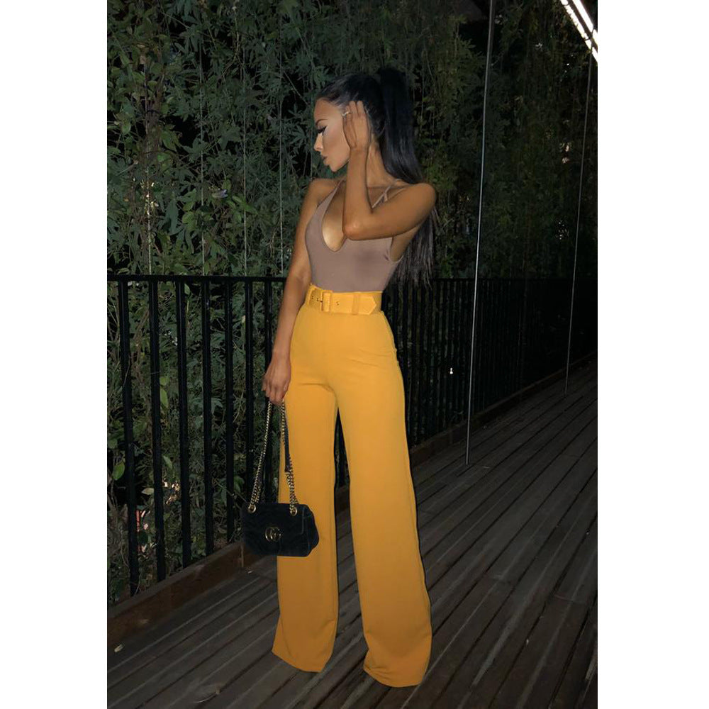 Women Straight Leg Causal Pants