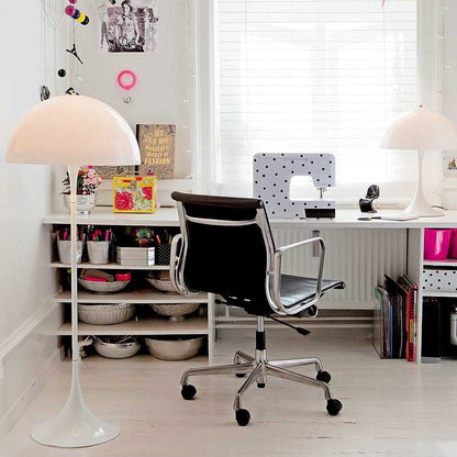 Nordic Mushroom Floor Lamp White Acrylic Danish Design