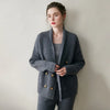 Women’s Heavyweight Cashmere Knit Cardigan Jacket