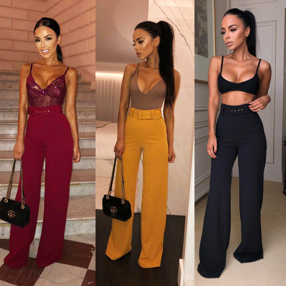 Women Straight Leg Causal Pants