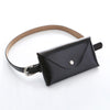 Genuine leather waist bag for women