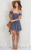 Summer Beach Off Shoulder Dress