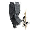 Women Skinny Leather Pants with Zippers